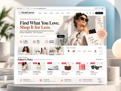 DealsCanvas homepage